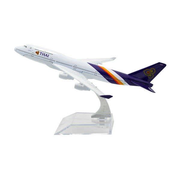 1:400 16cm B747-400 Thai Airlines Metal Airplane Model Plane Toy Plane Model