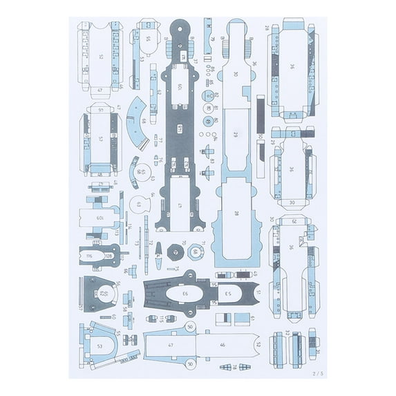 1:400 Italy Muzio Attendolo Light Cruiser Paper Model for Collectors and Hobbyists