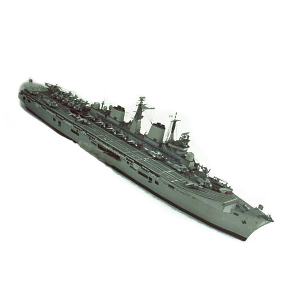 1: 400 Paper HMS Invincible (R05) Aircraft Carrier 3D Model Warship Model Warship Ornaments Military Model (Unassembled Kit )