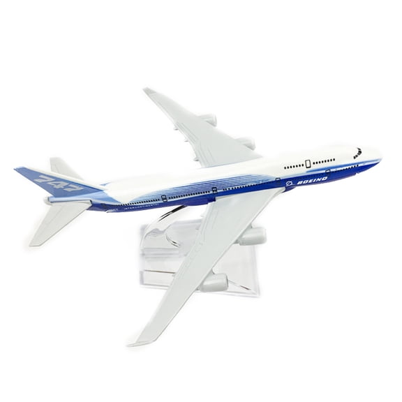 1/400 Prototype B747 Composite Material Airplane Model Collectible with Display Stand for Aviation Enthusiasts