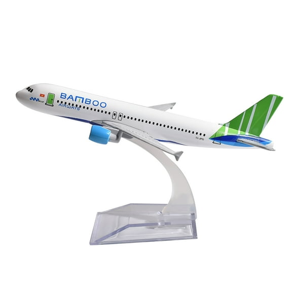 1/400 Scale 15cm Aircraft Vietnam Bamboo A320 Alloy Plane Model,Plane Souvenir Static DisplayTAPDRA Spare Part