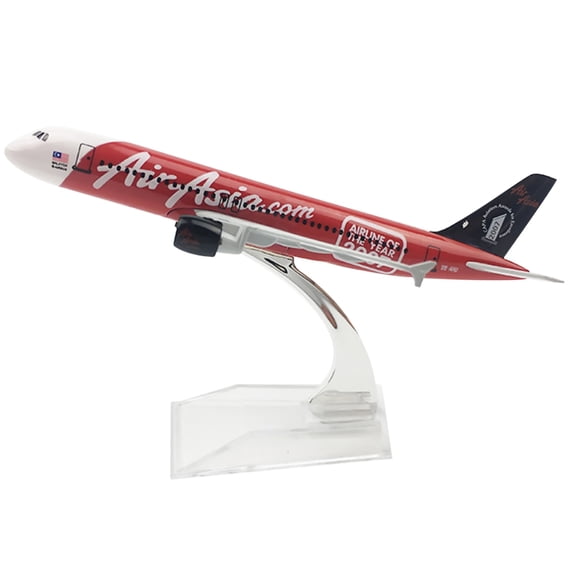 1/400 Scale Asia Best 2007 A320 Model Passenger Plane Model Metal Airplane Model with Display Stand