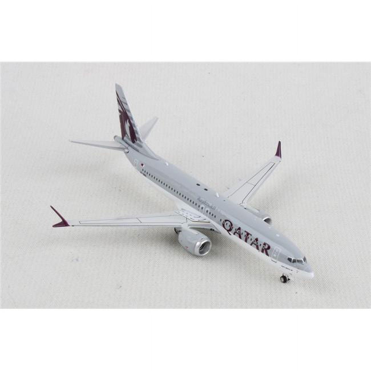 カタール航空 737MAX8 A7-BSC 1/400 GeminiJets GJQTR2210 1:400 Qatar Airways Boeing 737 MAX 8 A7