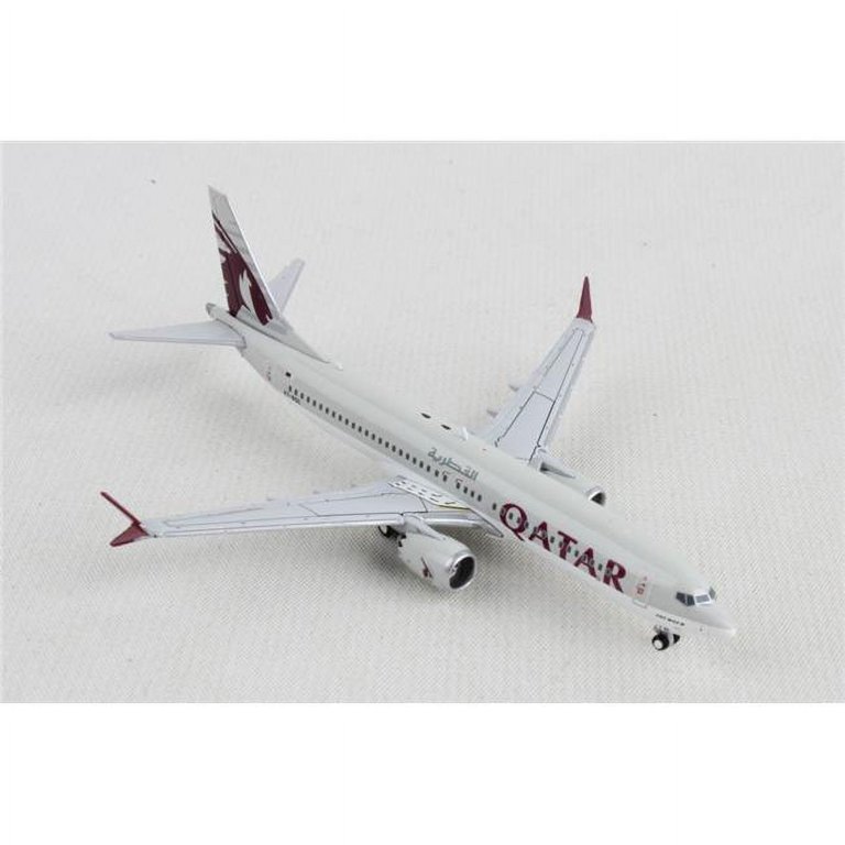 1-400 Scale Reg No. A7-BSC Aircraft Model Plane for Qatar Airways 737MAX8