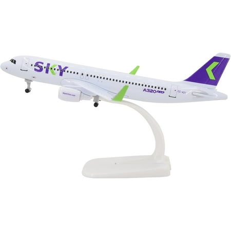 1:400 Standard Edition Airbus A320 Sky Airlines Metal Airplane Model Plane Toy Plane Model