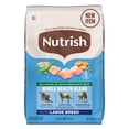 thumbnail image 1 of Nutrish Large Breed Real Chicken, Pea, Brown Rice & Carrot Recipe Whole Health Blend Dry Dog Food, 40 lb. Bag (Rachael Ray), 1 of 12
