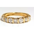 thumbnail image 1 of 1.40ct HANDIAMONDS PRINCESS ROUND CHANNEL BAND 14KT G.VS, 1 of 4