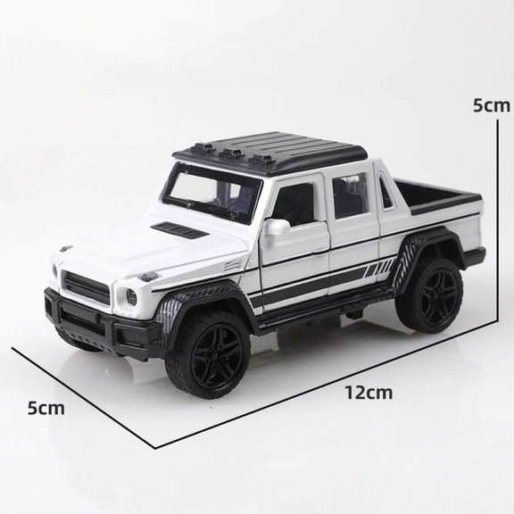 1:43 Alloy Vintage VAN OFF ROAD PICK UP Diecast Car Model Classic Pull Back Car Model Miniature Vehicle Replica for kids adults