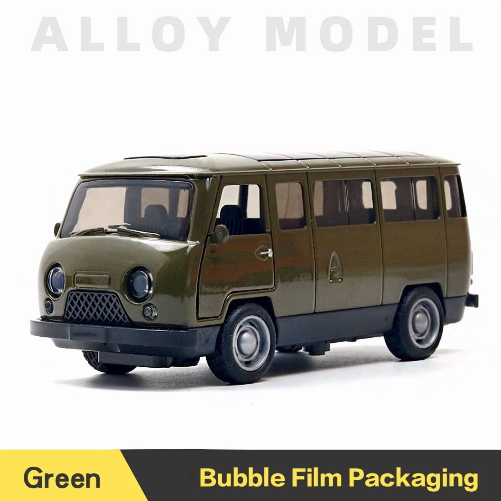 1:43 Alloy Vintage VAN OFF ROAD PICK UP Diecast Car Model Classic Pull ...