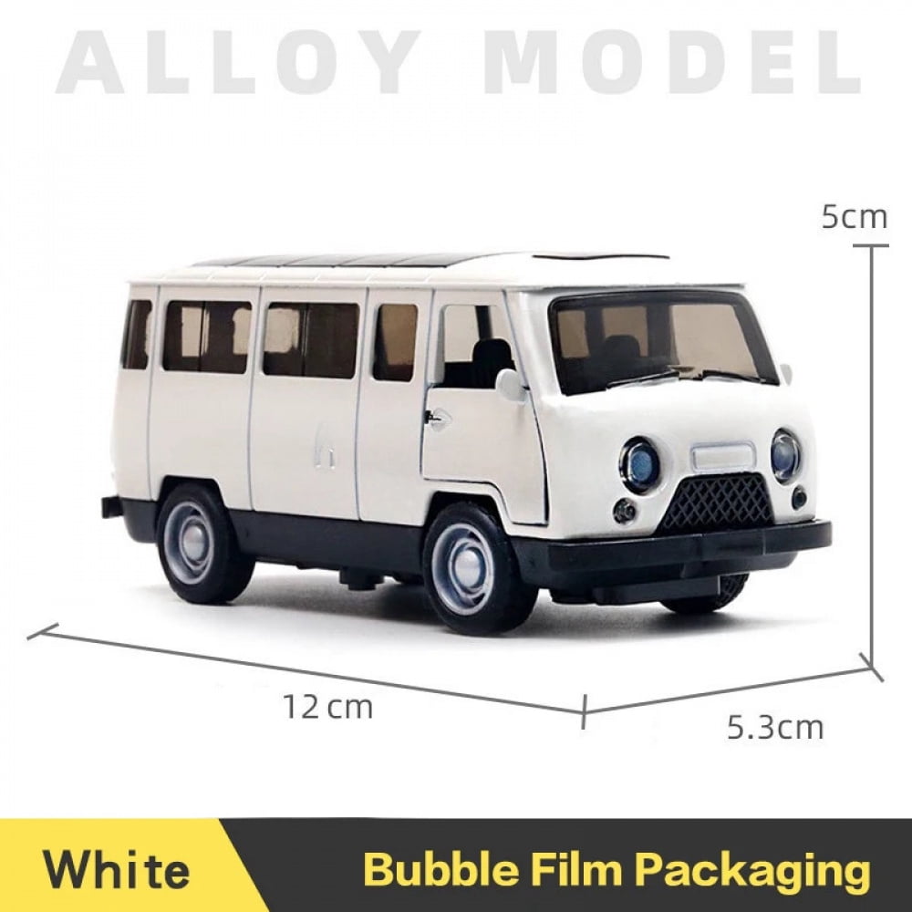 1:43 Alloy Vintage VAN OFF ROAD PICK UP Diecast Car Model Classic Pull ...