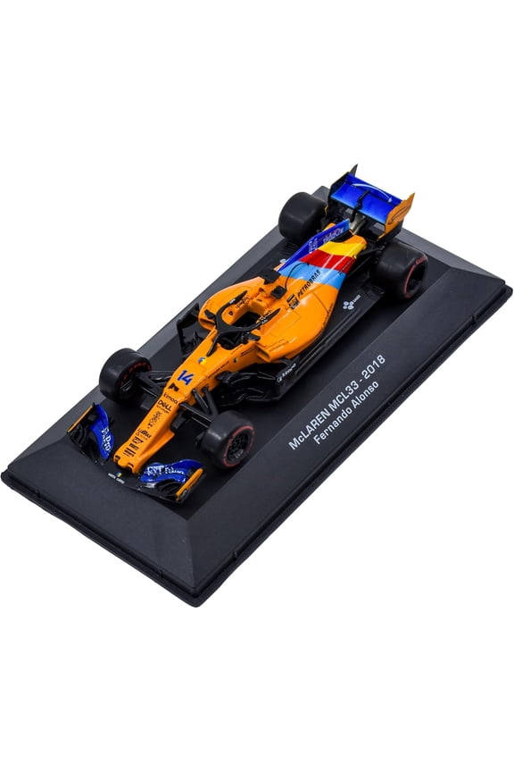1:43 F1 Team MCL33 - 2018 Collection Formula 1 Race #14 Model Inspired by Fernando Alonso Diecast Collectible Model