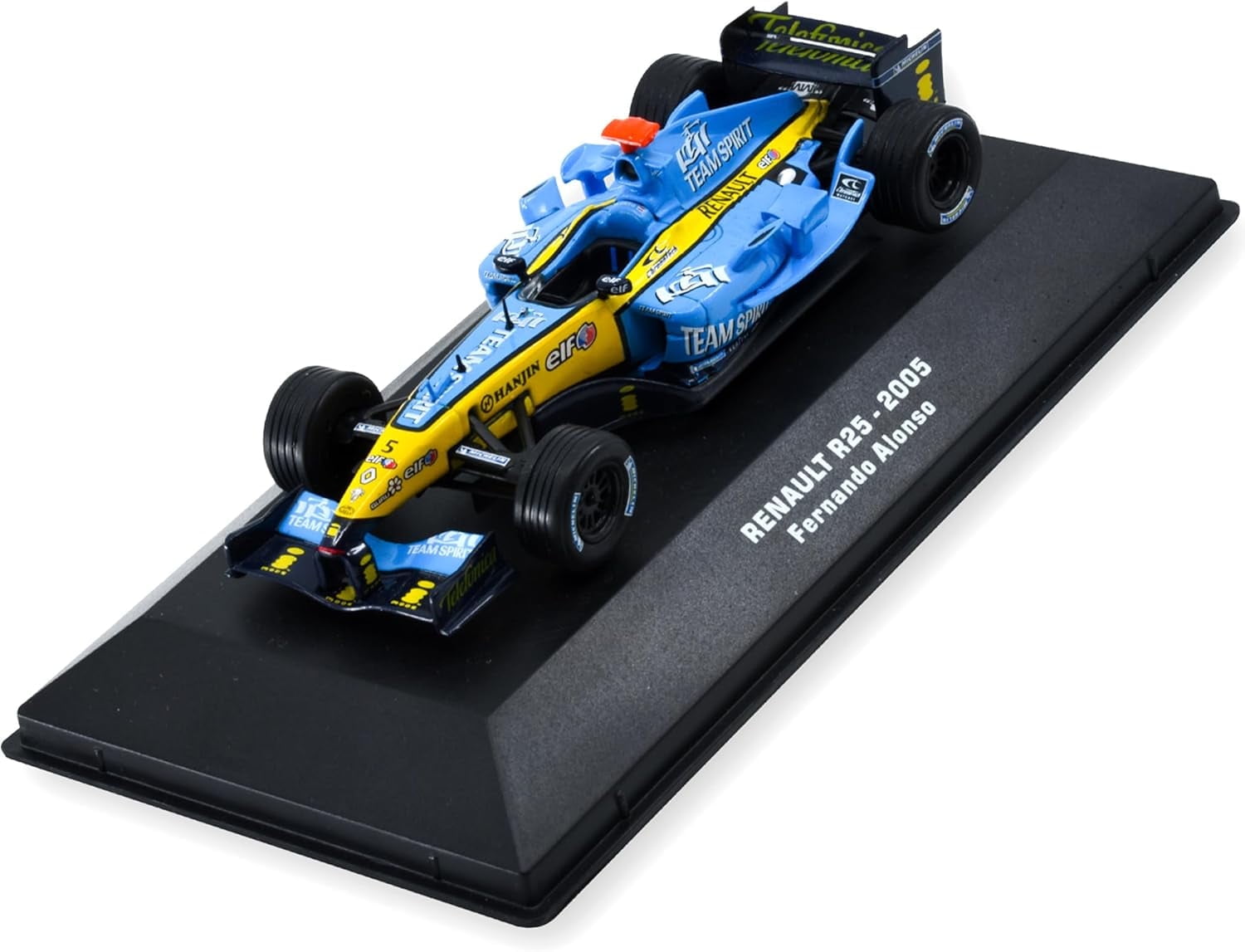 1:43 F1 Team R25-2005 Collection Formula 1 Race 5# Model Inspired by Fernando Alonso Diecast Collectible Model
