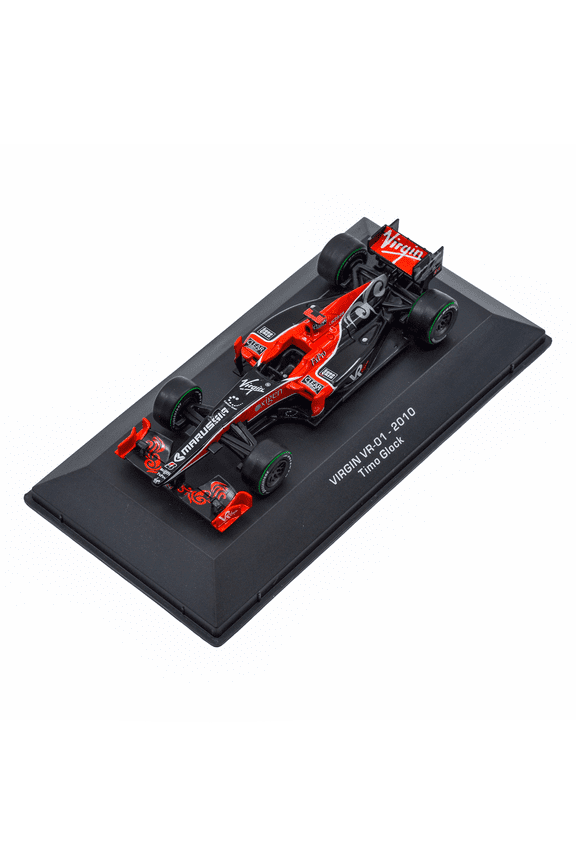 1:43 F1 Team VR01-2010 Collection Formula 1 Race #24 Model Inspired by Timo Glock Diecast Collectible Model​