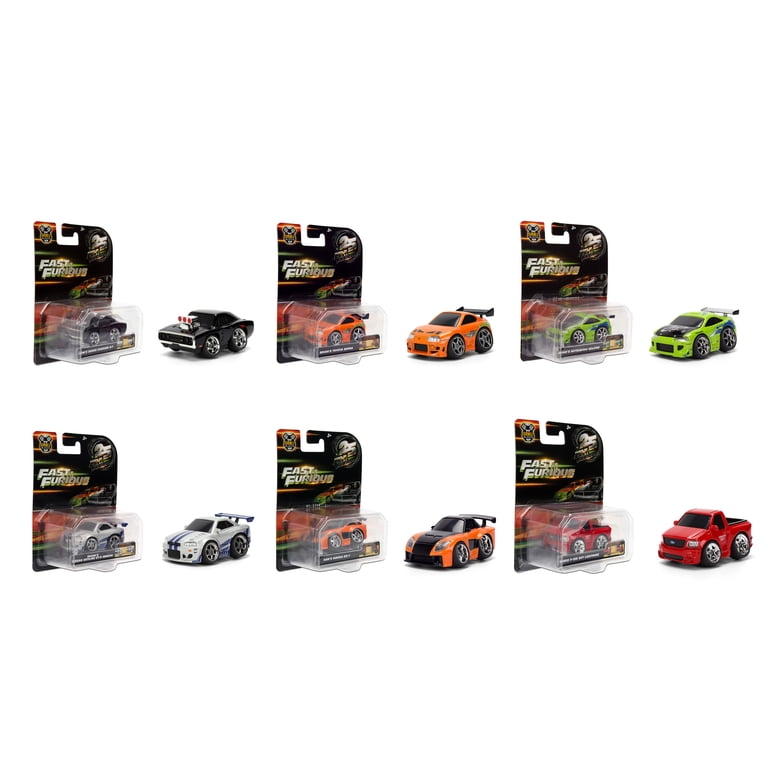 Jada Toys Fast & Furious 1:43 Small Blocks, Stylized Die-Cast
