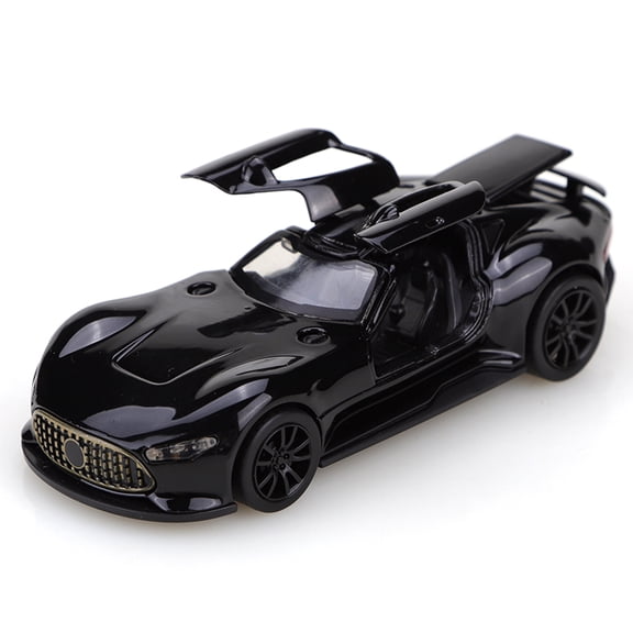 1/43 Scale AMG Vision GT Diecast Car Model with Open Doors, Pull-Back Toy Car