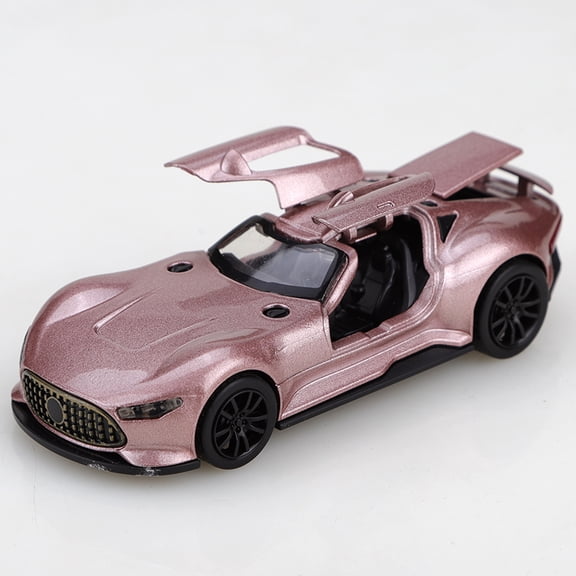 1/43 Scale AMG Vision GT Diecast Car Model with Open Doors, Pull-Back Toy Car
