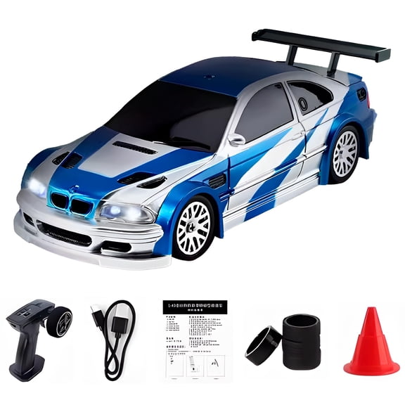 1:43 Scale Mini 4WD Drift RC Car High Speed Professional Racing Vehicle,Wireless Remote Control Toy for Boys, Kids Gift Race Car
