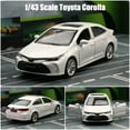 thumbnail image 1 of 1/43 Toyota Corolla Hybrid Toy Car For Children Diecast Metal 1:43 Miniature Model Pull Back Educational Collection Gift Boys, 1 of 5