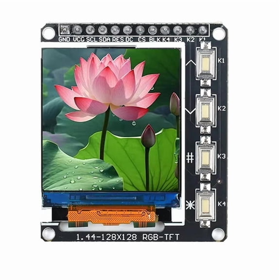1.44 Inch Full Color TFT Display Module HD LCD Screen 128x128 ST7735 ST7789 1.44inch