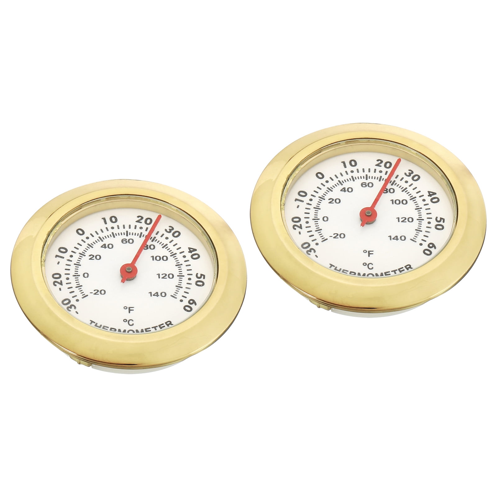 1.46" Mini Indoor Outdoor Thermometer Celsius/ Fahrenheit Temperature ...