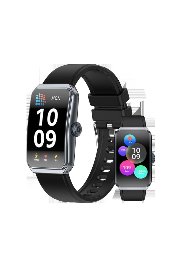 1.47" Curved HD Smart Watch with Call Function, 24/7 Health & Sleep Monitor, 100+ Sports Modes, Pedometer, Unisex Couple Watch, Ideal Christmas Gift