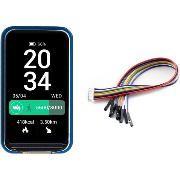 1.47inch LCD Module 172320 Resolution 262K RGB Colors IPS Display for , Arduino, STM32,Embedded ST7789V3 Driver,SPI Interface