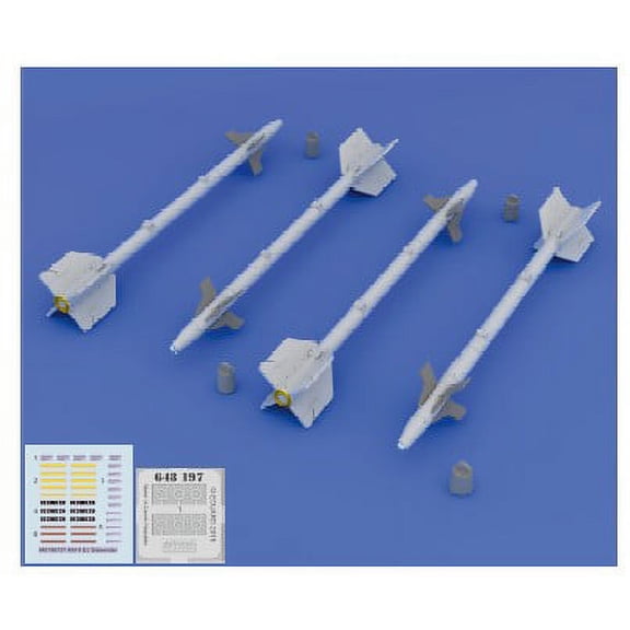 1/48 Aircraft- AIM9J Sidewinder (Photo-Etch & Resin)