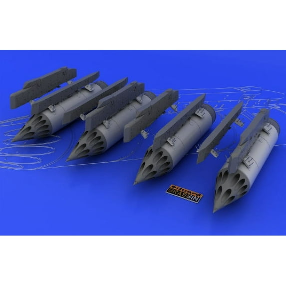 1/48 Aircraft- B8M1 Rocket Launcher (Photo-Etch & Resin)