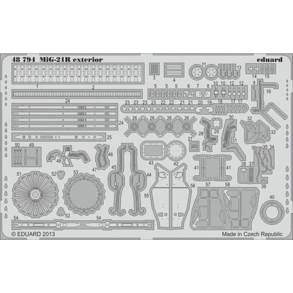 1/48 Aircraft- MiG21R Exterior for EDU