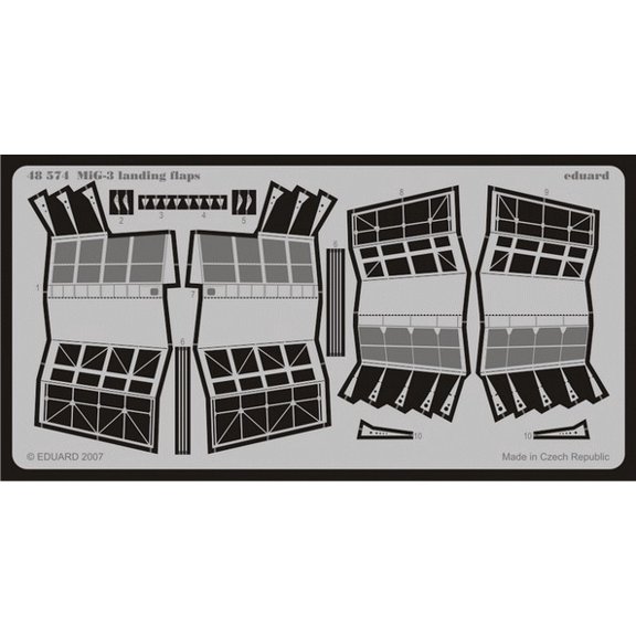 1/48 Aircraft- MiG3 Landing Flaps for TSM