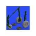 thumbnail image 1 of 1/48 Aircraft- Mirage IIIC Wheels for EDU (Mask & Resin), 1 of 1