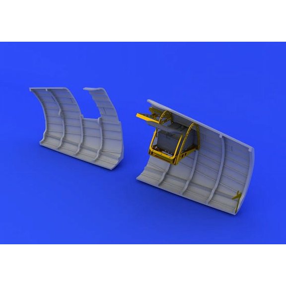 1/48 Aircraft- Spitfire Radio Compartment for EDU (Photo-Etch & Resin)