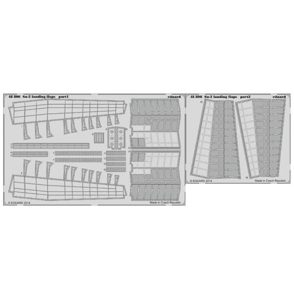 1/48 Aircraft- Su2 Landing Flaps for ZVE