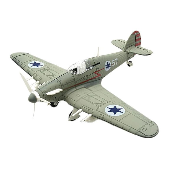 1:48 Fighter Building Kits Ornament Table Decoration Boy Toys Aircraft Model green