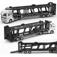 thumbnail image 1 of 1:48 Large Alloy Transporter Super Truck Pull Back Toy Car Model Model Auto Kids Gift, 1 of 5