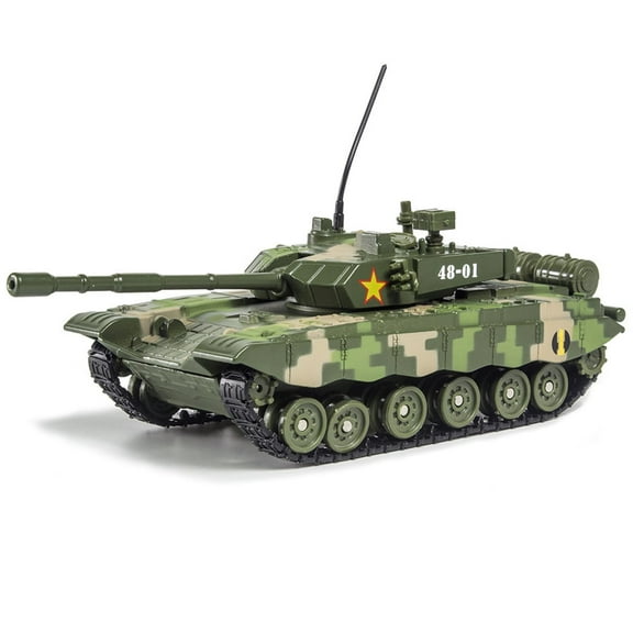 1/48 M1A2 Tank Metal Military Diecast Model for Collection