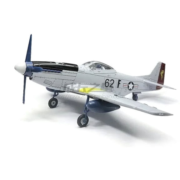 1/48 MUSTANG P-51D Fighter 4D Assemble Model American WWII P51 Airplane Glue-6 Color Separation Quick Imposition Toy