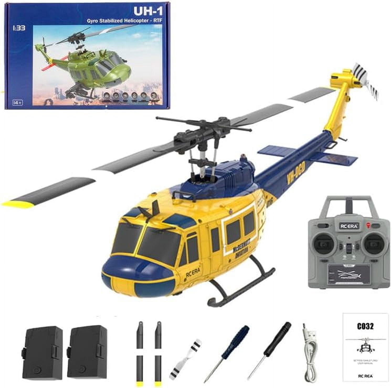 RC ERA C032 Huey UH-1 Helikopter Ersatzteil – Hauptgetriebe-Set, Hochwertig & Einfach Einzubauen