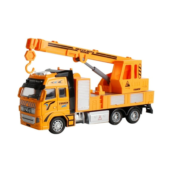 1:48 Scale Diecast Alloy Truck Model-Miniature Engineering Vehicle Toy,Construction Truck Collection,Realistic Simulation for Collectors&Enthusiasts,Children Gift Toy Vehicle Model,Christmas Gifts(E)