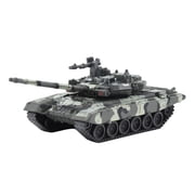 مجموعة نماذج سريعة البناء لدبابة القتال الروسية T-90 بمقياس 1/48، مجموعة نماذج دبابات DIY مكونة من 12 قطعة هدية للكبار والصغار