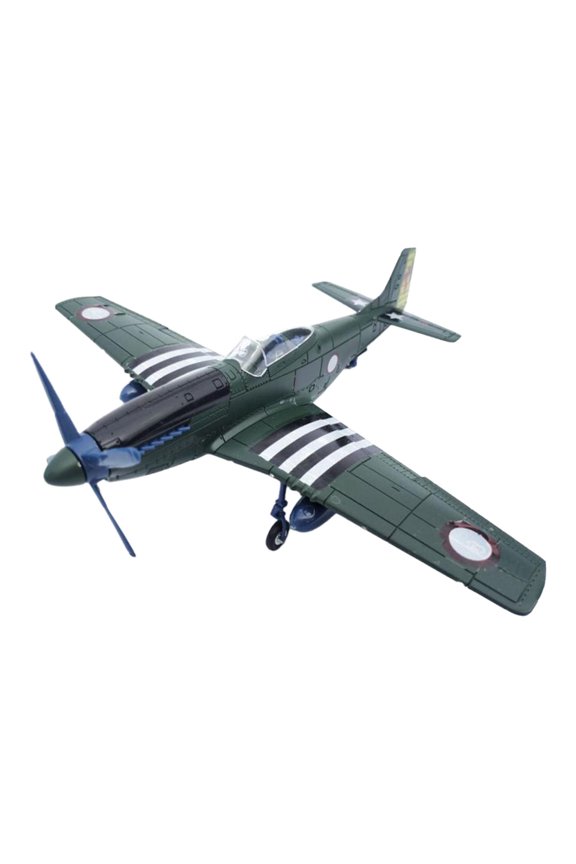 1:48 Scale USA Fighter Building Kits Aircraft Model Collection Plane Assemble Ornament Home Decor 3D Puzzles DIY Airplane dark green
