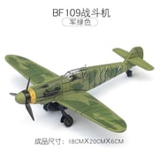 1 48 WWII Military Fighter Plane Unassembled Plastic Model Kit Snap Assembly Aircraft Hobby Collectible Toy