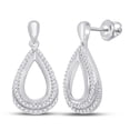 thumbnail image 1 of 1/4CTW-DIA P1P2 PEAR EARRING, 1 of 1