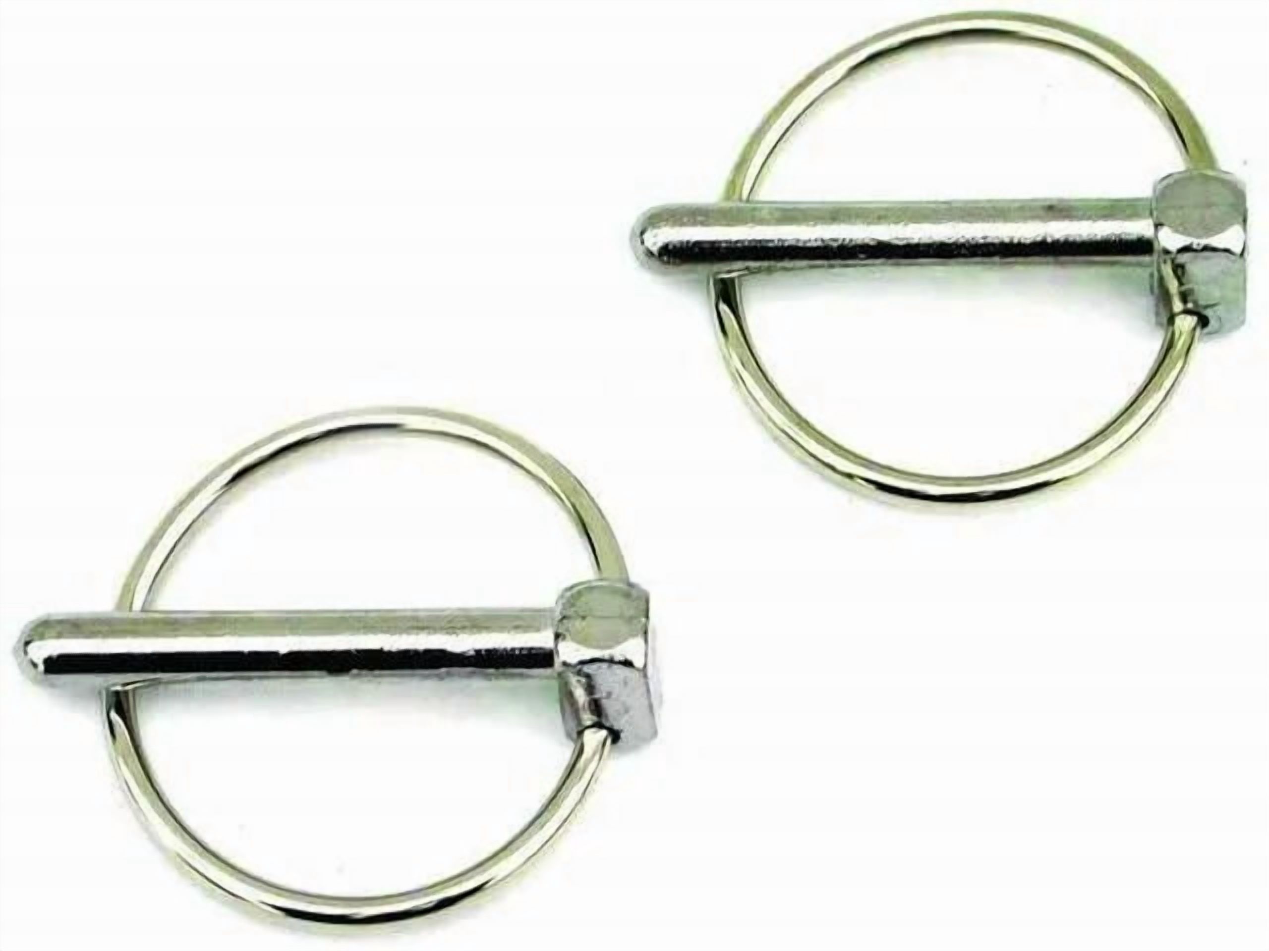 Racing Power R4097X Chrome Replacement 1/4 Flip-Over Pin (Package Of 2)