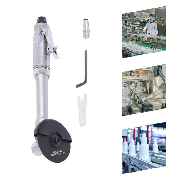 1/4Inch Air Pneumatic Angle Die Grinder Polisher Long Handle Cutting Tool For Cut Off Metal