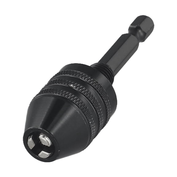1/4Inch Keyless Chuck Conversion Hex Shank Adapter Drill Bit Quick Change Driver 0.3-6.5Mm