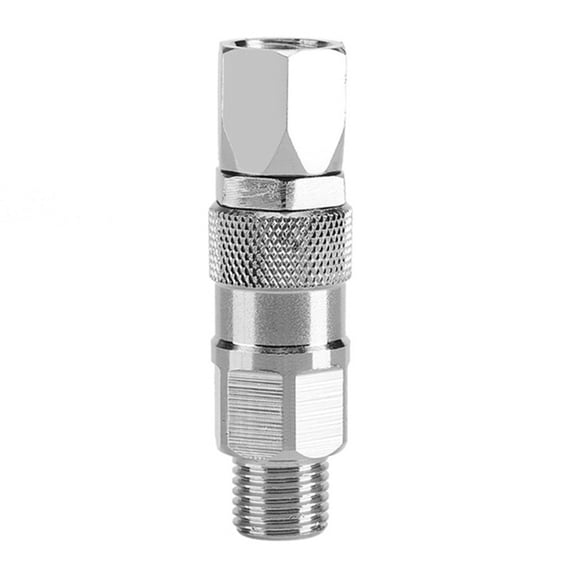 1/4Inch Stainless Steel High Pressure Washer Swivel Joint Connector Hose Fitting Airless Spray Gun Hose Joint For Paint Sprayer