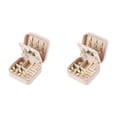 1-4PC Compact Travel Jewelry Box for Women Small Portable Case with ...