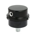 thumbnail image 1 of 1/4PT Male Thread Air Compressor Muffler Intake Filter Noise  Black, 1 of 4
