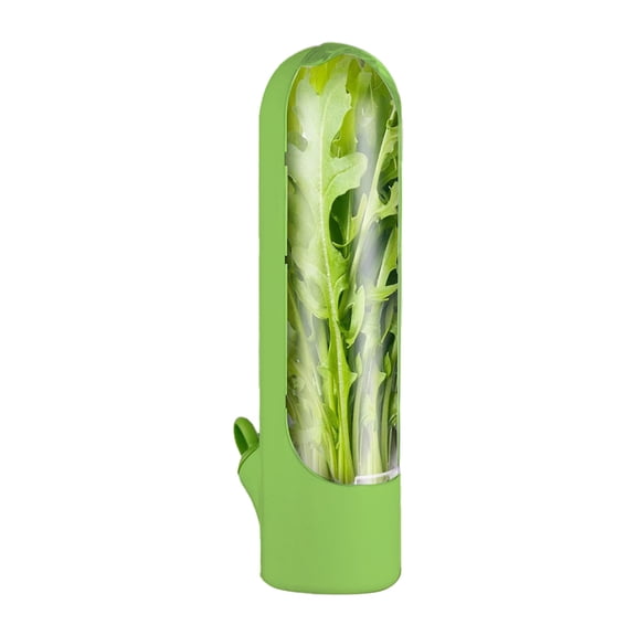 1-4Pcs 2.5x10 Inch Herb Saver for Refrigerator, Vegetable and Herb Fresh-Keeping Cup with Water Reservoir – Fresh Pod Containers for Cilantro Parsley Asparagus, Refrigerator Storage for Greens